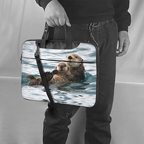 Sacoche pour ordinateur 14 pouces loutre protégeant des rayures - 2