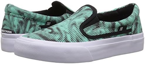 DC Boy's Trase Slip-ON SP Skate Shoe-K, Black/Blue, 13 M US Little Kid | Image 6
