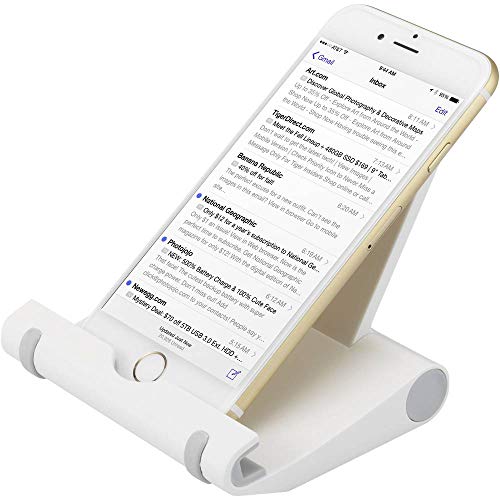 Renkforce RF-4034061 Tablet Stand Fits Brand (Tablet): Universal 5" (5) - 10" (10), White - Image 4
