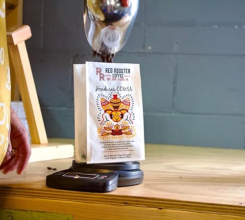 Red Rooster Coffee Honduras COMSA Marcala Café en Grano Tostado Oscuro 12oz miniatura 2