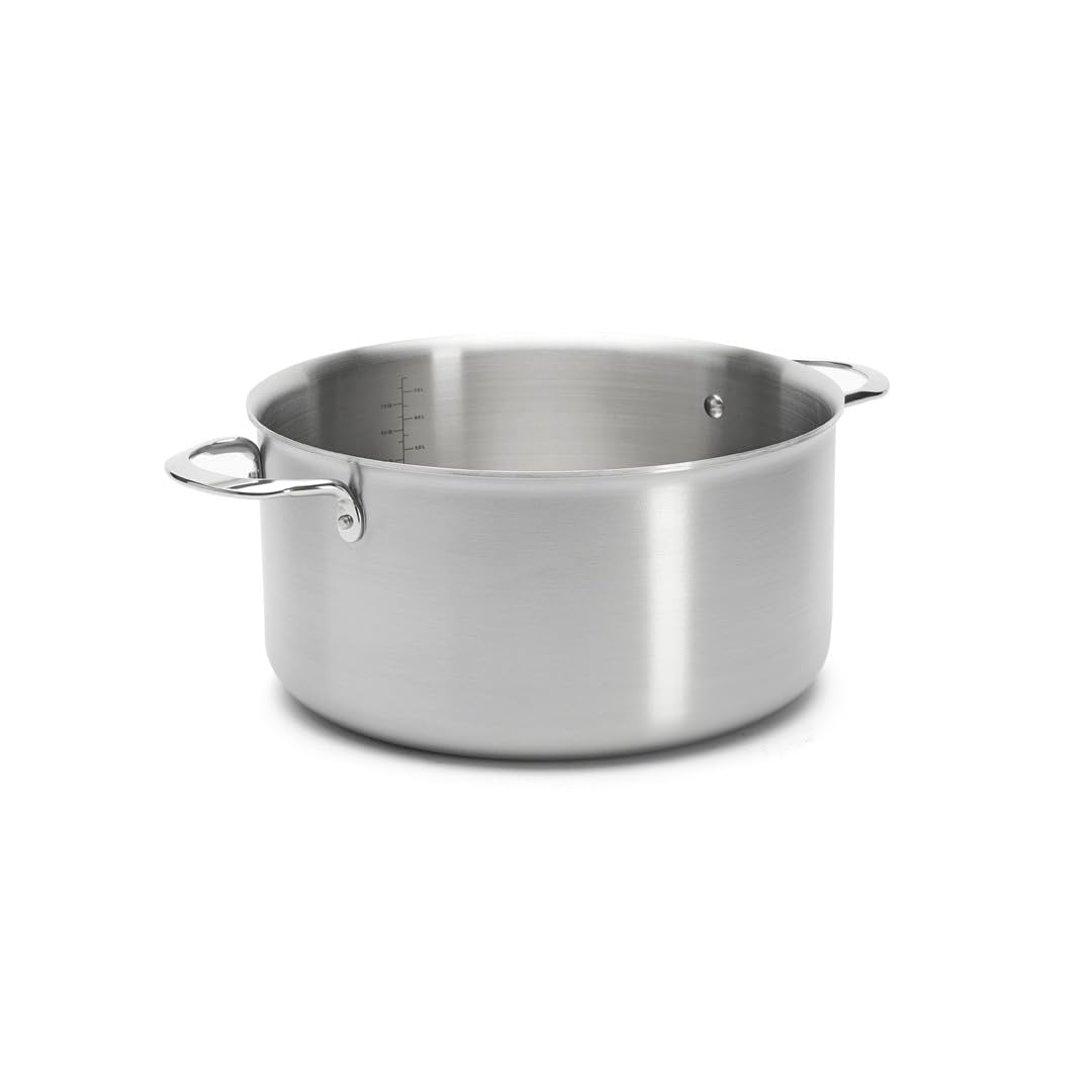 De Buyer Alchimy, faitout inox 3 couches, 28 cm, tous feux + four