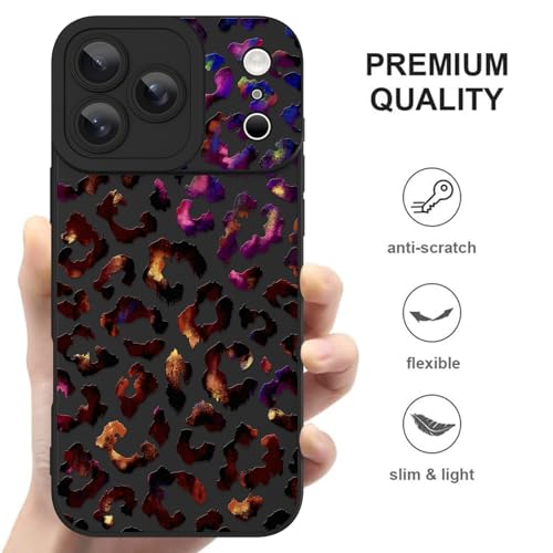 Image of ZIYE for iPhone 17 Pro Case Gradient Leopard Pattern Phone Case