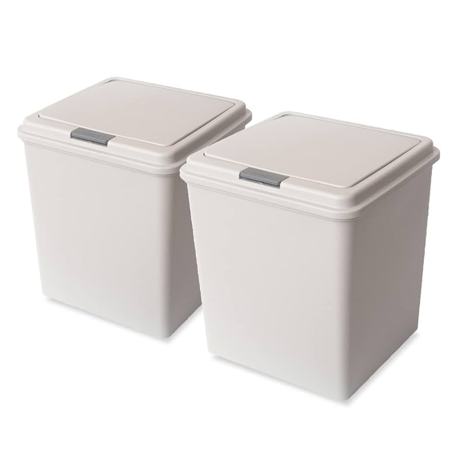 ＜韓国＞多用途 分別用 ダストボックス ゴミ箱 35L 2個SET 韓国＞多用途 分別用 ダストボックス ゴミ箱 35L 2個SET