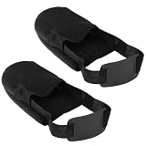 HOUDERCO Bowling Slider Abdeckung aus Baumwolle Schwarz Schmutzabweisend und Einfach Abnehmbar als Bowlingschuhschoner für Sicheres Bowlingzubehör