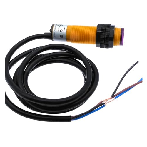 LBBCQVJK E3F-DS30P1/P2/C4/C2 E3F-DS30C4 NPN PNP 30cm Proximity Switch photoelectric Sensor Switch Y1 Detection Range Adjustable(E3F-DS30 P2)