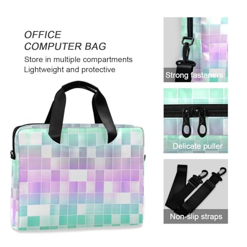 Maletín para laptop 15.6" con asa y correa desmontable miniatura 6