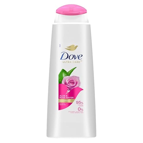 6er Pack - Dove Shampoo Ultra Care - Aloe Vera & Rosenwasser - 400ml
