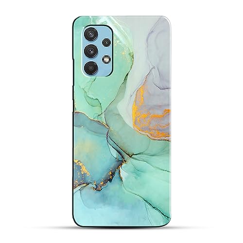 Image of COLORflow Back Cover Compatible with Samsung Galaxy A23 4G / A23 5G | Beautiful Green Marble | Designer Printed Hard CASE Bumper Back Cover Compatible with Samsung A23 4G / A23 5G