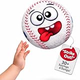 Move2Play, Hilariously Interactive Toy with Music & Sound Effects for Boy & Girl | Ball for Toddler & Baby | 6, 12, 18+ Months | 1, 2, 3+ Year Old (Baseball)