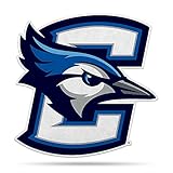 Rico Industries NCAA Creighton Bluejays Primary Shape Cut Pennant - Home and Living Room Décor - Soft Felt EZ to Hang 18x0.10x18