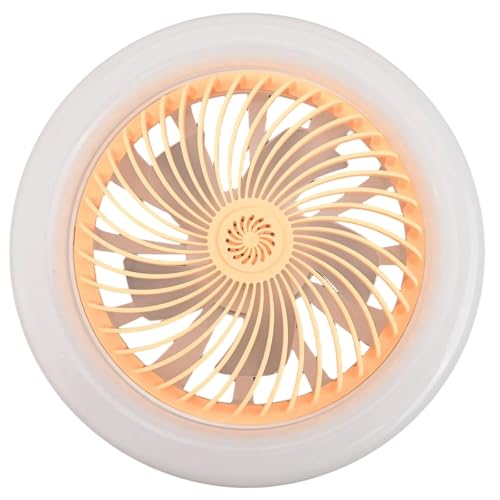 Ventilador de techo silencioso para cocina y dormitorio con luz regulable E27 7