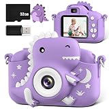 Camara Fotos Infantil, GREENKINDER Camara de Fotos para Niños con Pantalla de...