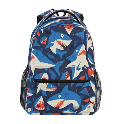 Sac à dos scolaire requins cadeau idéal de rentrée filles garçons