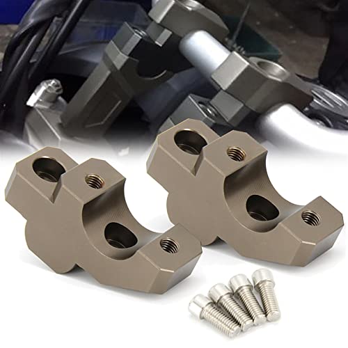 Rehausseurs de guidon Yamaha Tracer pour éliminer les douleurs aux poignets