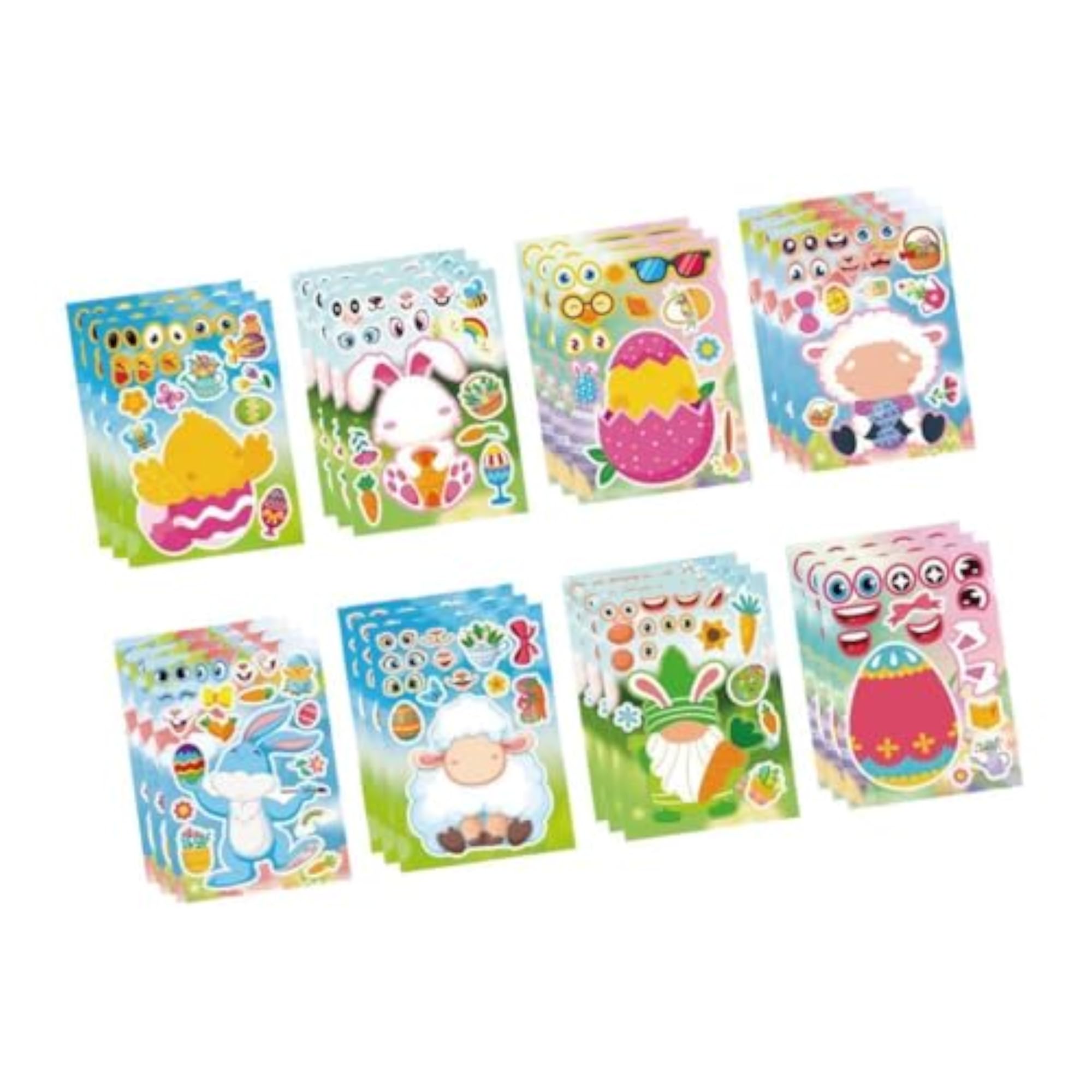 Easter Stickers for Kids, 24 Pieces