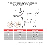 Puppia Brustgeschirr für kleine und mittelgroße Hunde - Serval Harness B - verstellbar und komfortabel, Beige, M