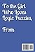 Gift For Smart Girl: Unique Logic Puzzle Gift Collection (Book for Gift)
