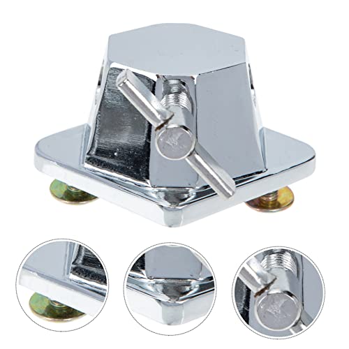 SECFOU 3pcs Drum Leg Base Set para Reemplazo y Mantenimiento Perfecto Accesorios para Batería miniatura 5