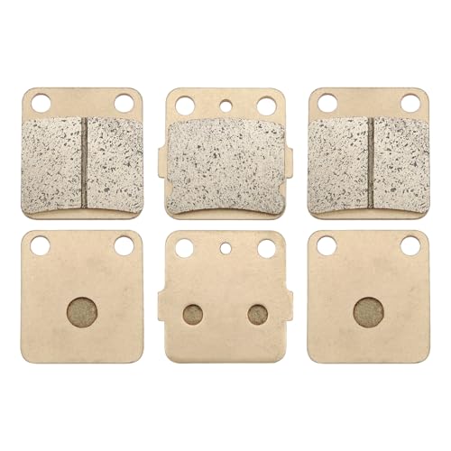 ZICOO Sintered Front and Rear Brake Pads for Yamaha Blaster 200 Wolverine 350 Warrior 350 Banshee 350 Raptor 125, YFZ350 YFS200 YFM350 YFM125R