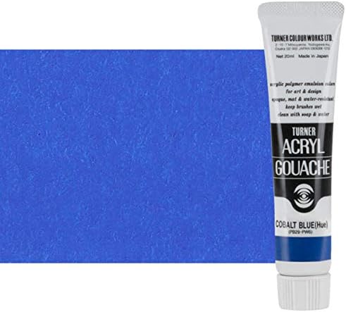 Turner Colour Works Turner Colour Works Acryl Gouache Artist Acrylic Paint - Single 20 ml Tube - Cobalt Blue(Hue)