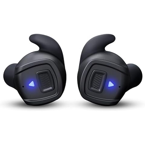 GLORYFIRE Shooting Ear Protection Earmuffs, Bluetooth Hearing Protection Ear Muffs for Noise Reduction Cover