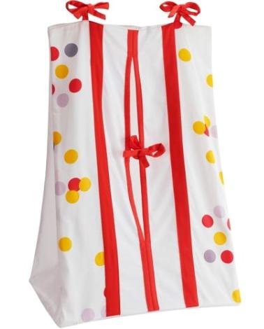 350 TC Sateen Confetti Diaper Stacker