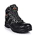 Produktbild ruNNex Sicherheitsstiefel S3 AquaStar wasserdichte Schnürstiefel BGR 191, Größe 45, schwarz, 5305