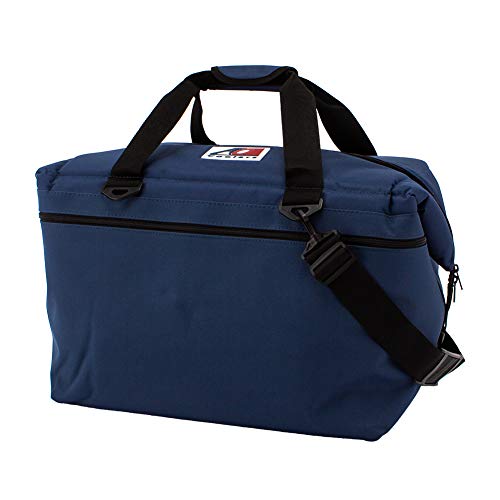 [ エーオー クーラーズ ] AO Coolers クーラーバッグ 48パックキャンバス ソフトクーラー AO48NB ネイビー 約45L ソフトクーラーバッグ アウトドア 大容量 [並行輸入品]