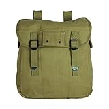 FOX OUTDOOR PRODUCTS Musette Heavyweight Cotton Canvas All-Purpose Hunting Bag | Large Main Compartment | Two...