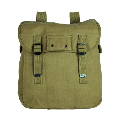 FOX OUTDOOR PRODUCTS Musette Heavyweight Cotton Canvas All-Purpose Hunting Bag | Large Main Compartment