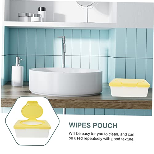 Boîte de lingettes réutilisables SUPVOX : pack de 6 étuis compacts pour simplifier le change - 3