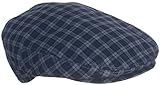 Summer Plaid Ivy Scally Driver Cap 100% Cotton Flat Hat