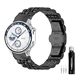 Metal Band Compatible with Oneplus Watch 2/3/2R Smartwatch Women Men, Adjustable Stainless Steel Strap Compatible with Oneplus Watch 2R Replacement Wristband Accessories