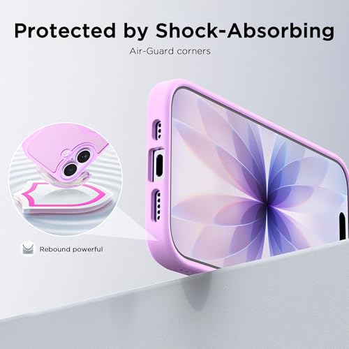 Image of CACOE Magnetic Case for iPhone 17 6.3 inch, Light Purple