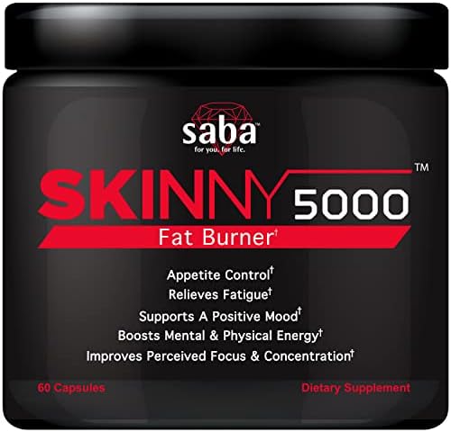Saba Skinny 5000 -Fat Loss -Weight Loss-Appetite Control -Energy- Nootrpoic