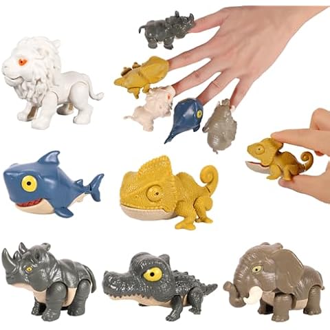 BOXOB Jouets Doigts Animaux Cover
