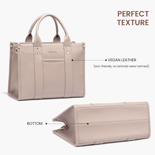 Image of LOVEVOOK Purse for Women Leather Tote Bag Purse and Handbags, Satchel Shoulder Crossbody Top Handle Bags with Zipper