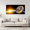 Electric Light Orchestra Rock Music Canvas Wall Art Picture Print - for Home Office Decoration (XL 91.4x45.7cm) #1