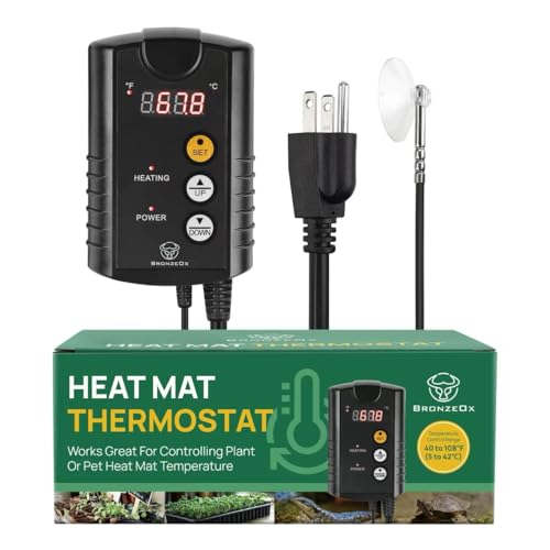 BronzeOx Digital Heat Mat Thermostat
