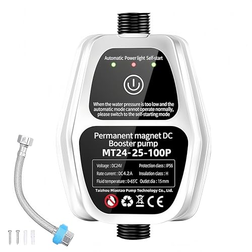 Water Pressure Booster Pump with Automatic Sensing