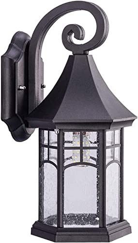 Applique murale extérieure noire étanche pour remplacer vos vieux luminaires rouillés