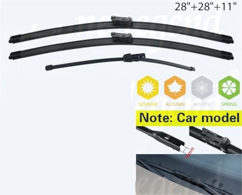 Limpiaparabrisas LHD escobillas de alta resistencia para parabrisas de coche 2