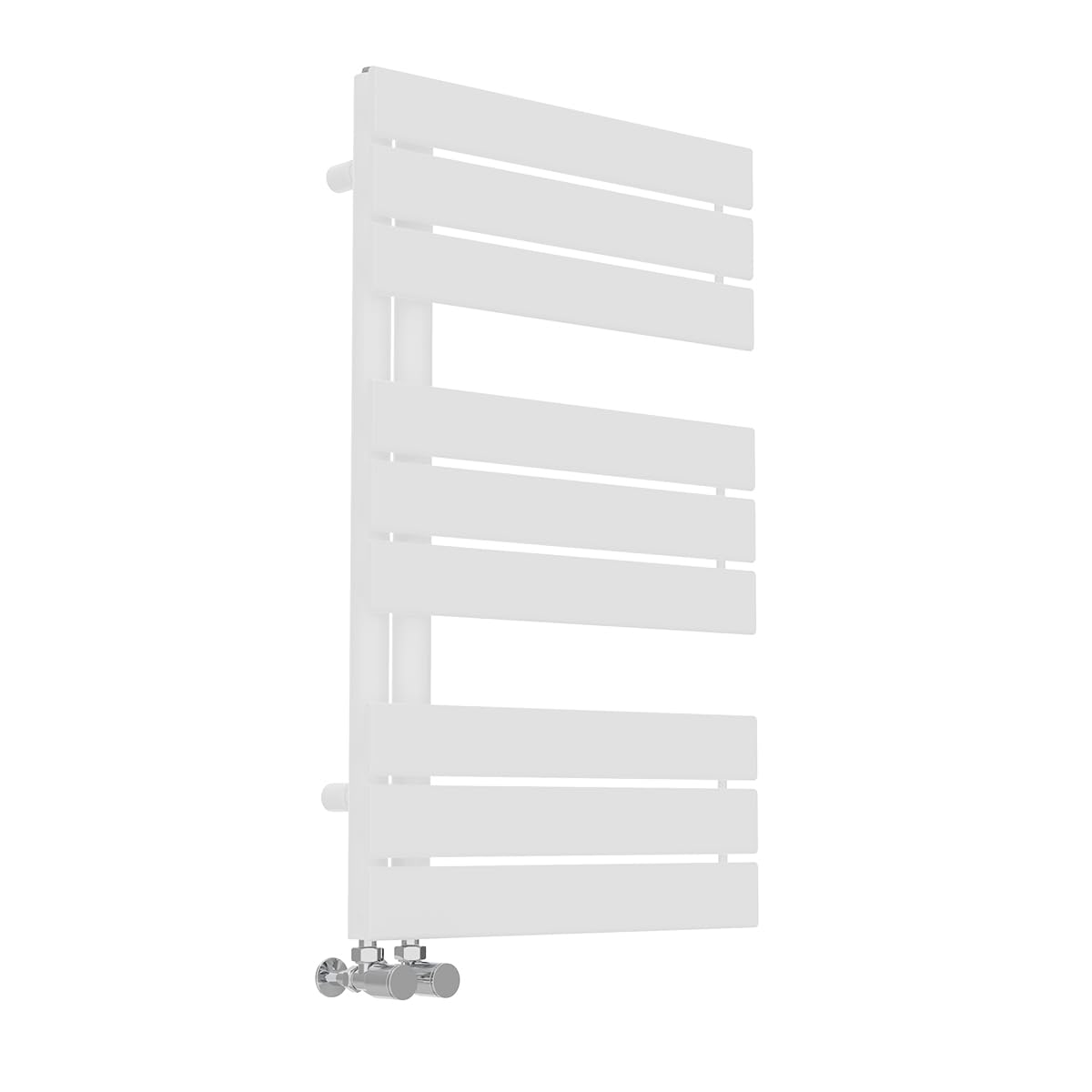 NRG Heated Towel Rail Radiator Ladder Heater 824 x 500mm,Gloss White