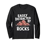 Photo Gallery facilmente distratto da rocce funny geology rock collector maglia a manica Photo Gallery facilmente distratto da rocce funny geology rock collector maglia a manica