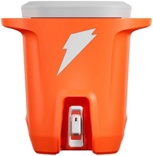 Hydration Cooler, 6 Gallon, Orange