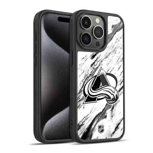Coque NHL Colorado Avalanche iPhone 15 Pro pour éviter les bris d'écran avec le gel renforcé