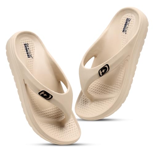 Image of Flip Flops for Women | Lightweight Thong Slippers with Soft EVA Sole | Anti-Slip Everyday Wear Sandals for Home & Outdoor
