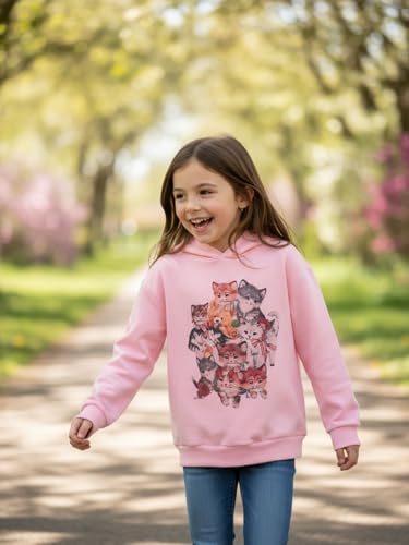 Image of WELAKEN Sweatshirts for Girls Toddler & Kids II Little Girl's Pullover Tops Sweaters & Hoodies