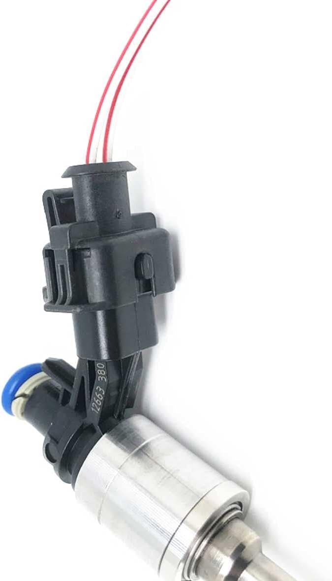 SET Of 6Pcs Fuel Injectors With Connector Plug Harness Pigtail Wire 12663380 FJ1152 Fits For GMC Acadia Chevy Traverse Buick Enclave 3.6L V6