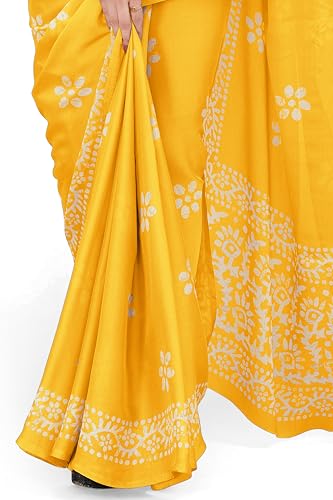 Image of MIRCHI FASHION Women's Ready to Wear 1 Minute Drape Chiffon Printed Saree with Blouse Piece
